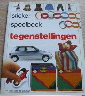 Sticker Speelboek Tegenstellingen