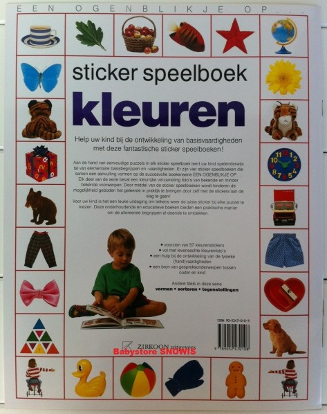 Sticker Speelboek Kleuren