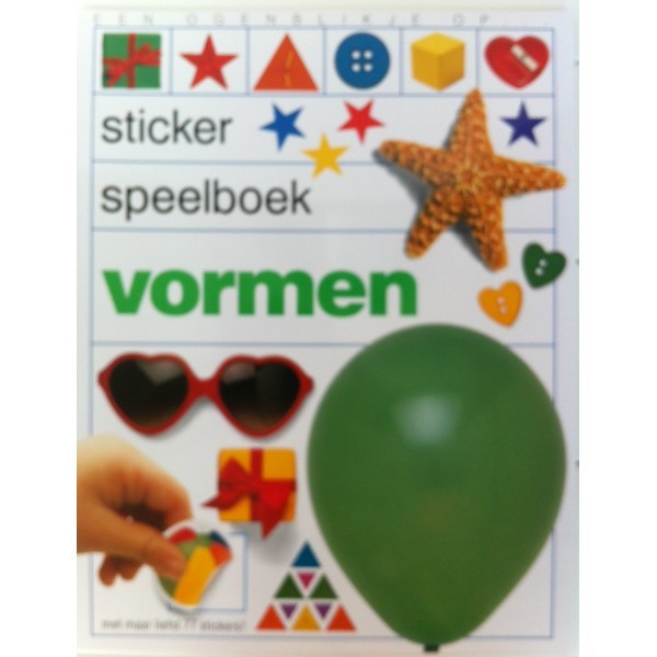 Sticker Speelboek Vormen