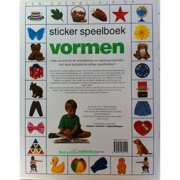 Sticker Speelboek Vormen