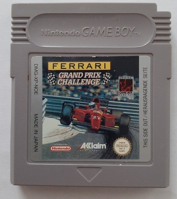 Ferrari Grand prix challange - Gameboy