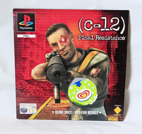 (c-12) Final Resistance Demo Disc - PlayStation 1