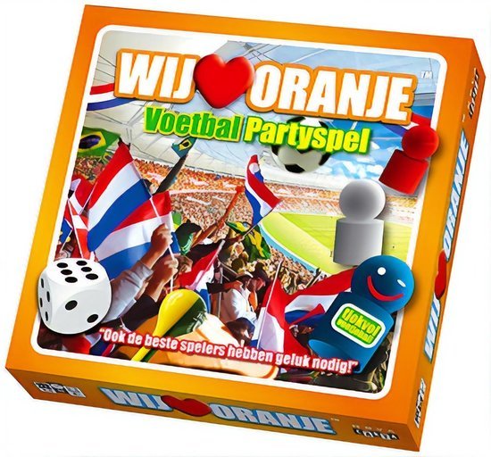 Wij love Oranje - Voetbal Partyspel