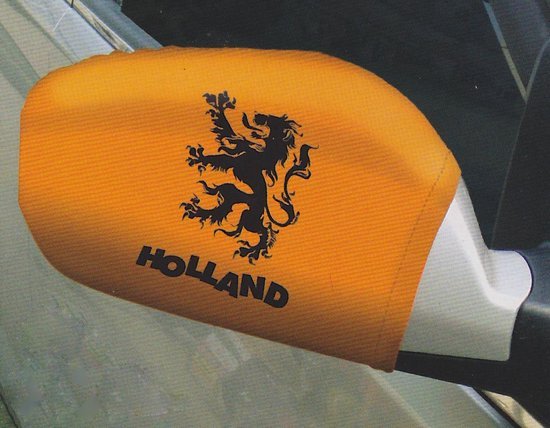 Autospiegelhoesjes Holland Oranje 2 Stuks One-size