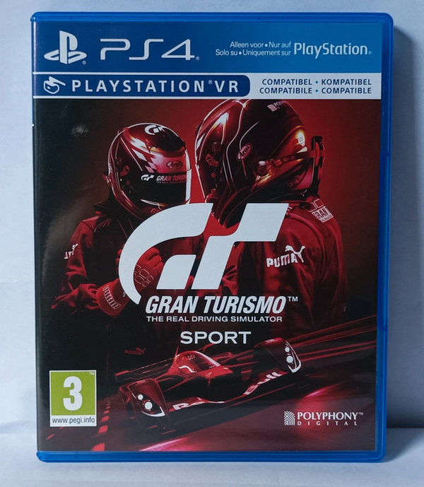 Gran Turismo Sport Spec 2 - Playstation 4