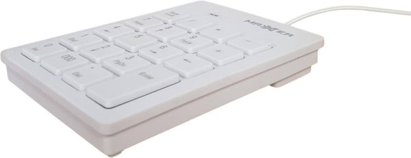 Numeriek USB Toetsenbord - 19 toetsen - MaxXter - Wit