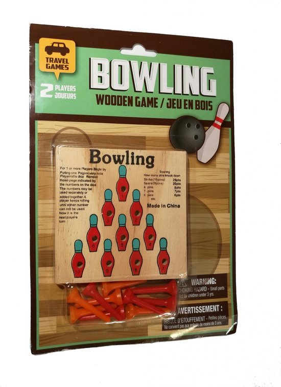 Tom Reisspel Wooden Bowling Game