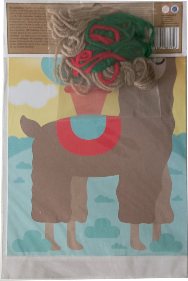 Kleurrijke Garen Craft Kit Geschikt voor kinderen - Alpaca