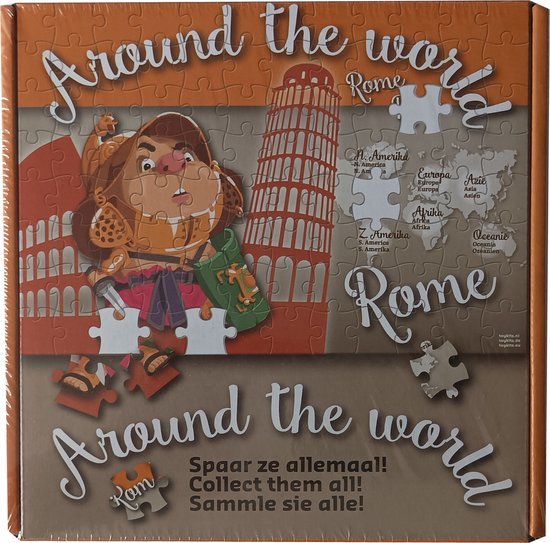 Puzzel Around the world Rome - Toykits