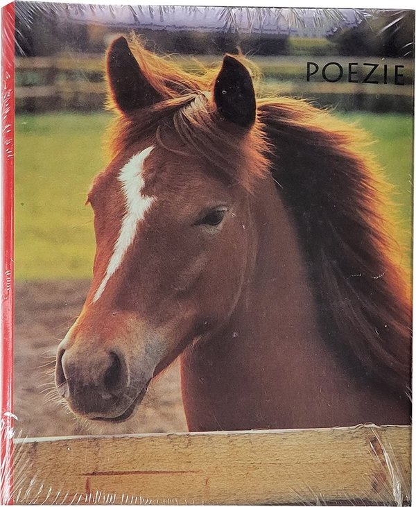 Verona Poeziealbum Paard Rood